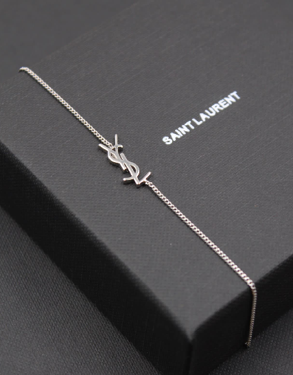 Ysl logo clearance necklace jimin